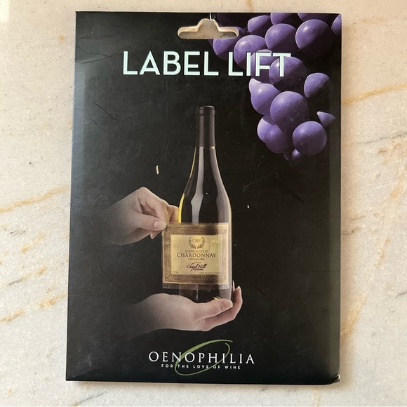 oenophilia Accents Oenophilia Wine Bottle Label Lift Laminate
